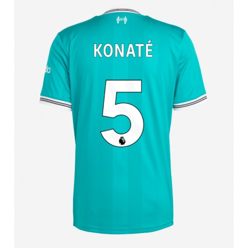 Fotbalové Dres Liverpool Ibrahima Konate #5 Alternativní 2025-26 Krátký Rukáv